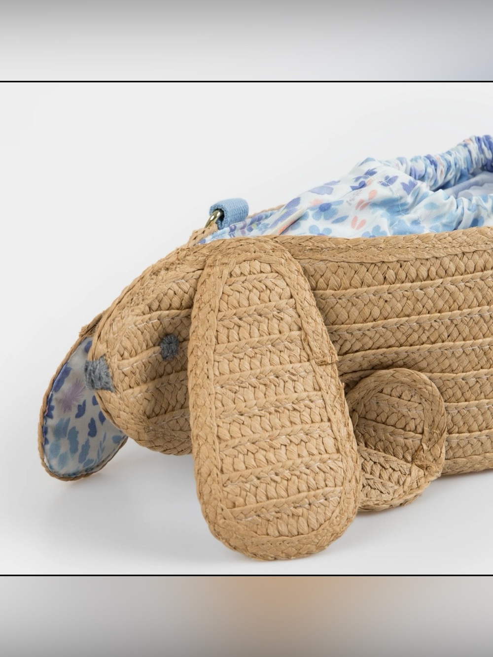 Meri Meri Woven Dachshund Bag - Picture 2 of 3